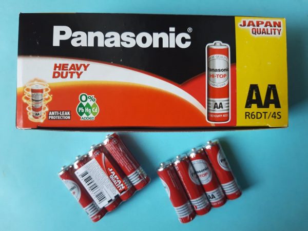 Pin Panasonic R6DT/4S - Pin tiểu đỏ AA Đà Nẵng