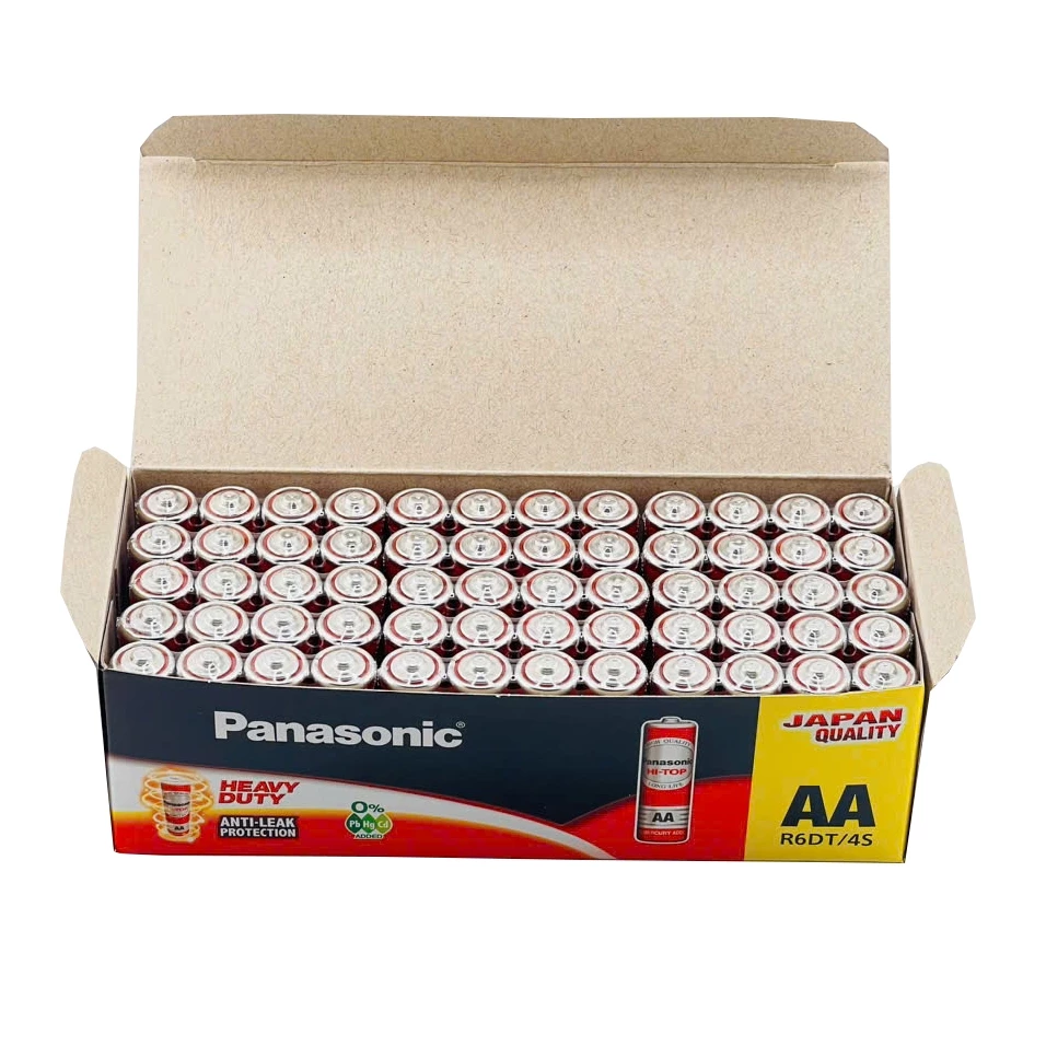 Pin Panasonic R6DT/4S - Pin tiểu đỏ AA Vỉ 4 Viên Pin Panasonic R6DT/4S - Pin tiểu đỏ AA Vỉ 4 Viên