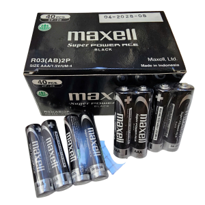 Hộp 40 Viên Pin AAA Maxell R03 (AB) 2P Japan