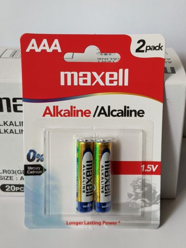 Pin Maxell AAA Alkaline LR03 (GD) 2B chính hãng