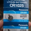 Pin CR1025 Panasonic Lithium 3V chính hãng