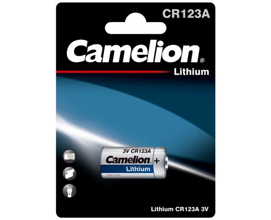 pin-cr123a-camelion Vỉ 1 Viên Pin CR123A Camelion Lithium 3V Photo