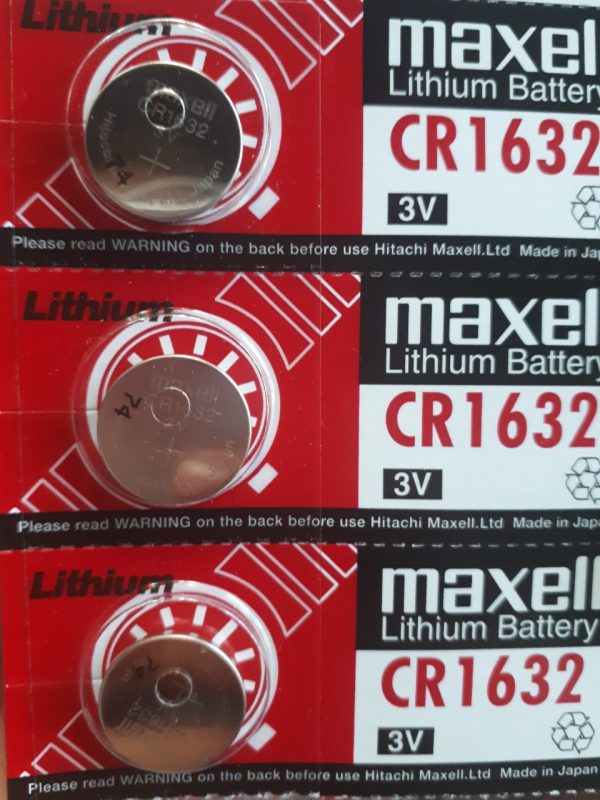 Pin CR1632 Maxell Lithium 3V chính hãng