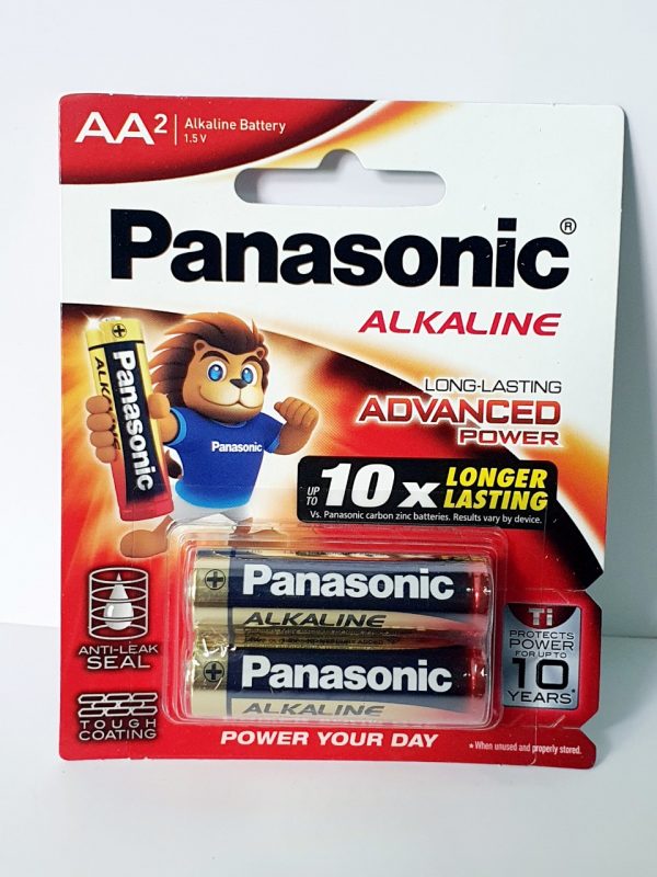 Pin AA Panasonic LR6T/2B Alkaline 1.5V chính hãng Đà Nẵng