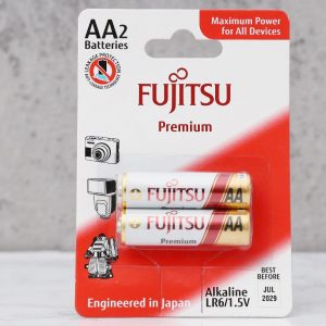 Pin AA Fujitsu Alkaline Premium LR6(2B)FP vỉ 2 viên chính hãng