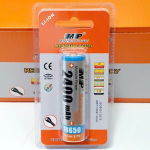 Pin sạc 18650 MP 2400mAh 3.7V vỉ 1 viên