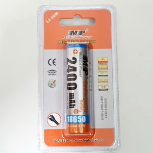 Pin sạc 18650 MP 2400mAh 3.7V vỉ 1 viên