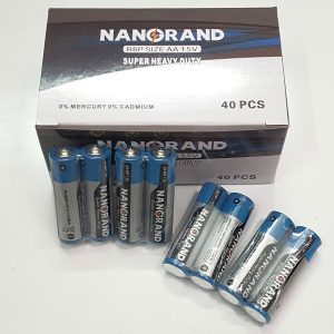 Pin AA Nangrand Carbon R6 hộp 40 viên chính hãng