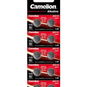 Vỉ 10 Viên Pin LR44 AG 13 Camelion Alkaline 1.5V