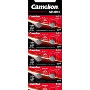 Vỉ 10 Viên Pin LR41 AG3 Camelion Alkaline 1.5V